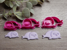 Muotti norppa, 30mm/35mm/40mm, 1kpl