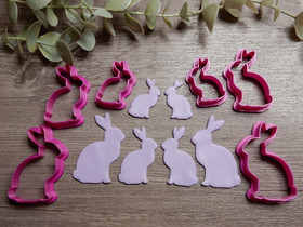 Muotti pupu, 30mm/40mm/50mm, 1pari