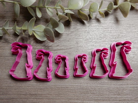 Muotti pupu, 25mm/35mm/45mm, 1pari