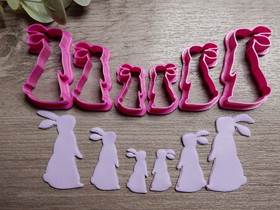 Muotti pupu, 25mm/35mm/45mm, 1pari