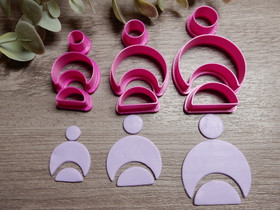 Muottisetti kuviot, 50mm/60mm/70mm, 1setti