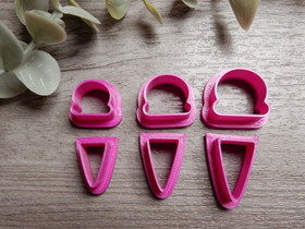 Muottisetti jäätelö, 35mm/40mm/45mm, 1setti