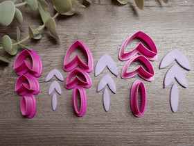 Muottisetti lehti, 50mm/60mm/70mm, 1setti