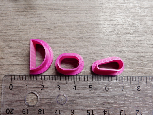 Muottisetti kuviot, 50mm/55mm/60mm/70mm, 1setti