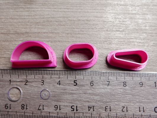 Muottisetti kuviot, 50mm/55mm/60mm/70mm, 1setti