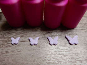 Minimuotti perhonen, 7mm/8mm/9mm/10mm, 1kpl