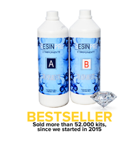 Resin Pro Transparent epoksihartsi, 320g, 1kpl POSTIPAKETTI TOIMITUS