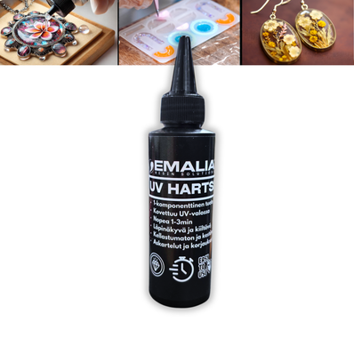 EMALIA® UV Hartsi, 100g, 1kpl POSTIPAKETTI TOIMITUS