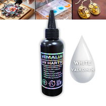 EMALIA® UV Hartsi, 100g, valkoinen, 1kpl POSTIPAKETTI TOIMITUS