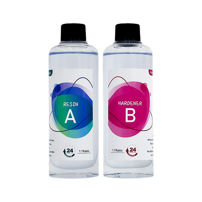 Epoxy Resin 1:1 epoksihartsi, 500g, POSTIPAKETTI TOIMITUS