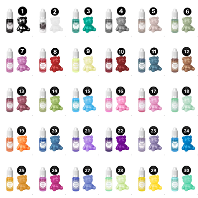 Emalia Solid Pastel Pigment, 10ml,  Peittävä Väriaine hartsille