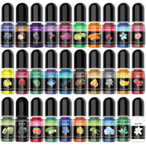 Nestemäinen pigmentti, läpikuultavat sävyt, 30 eri väriä, 5ml