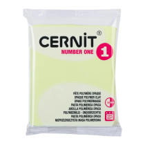 Cernit number one, 56g, pastel yellow, 1kpl
