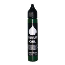 Cernit gel, 30ml, green, 1kpl