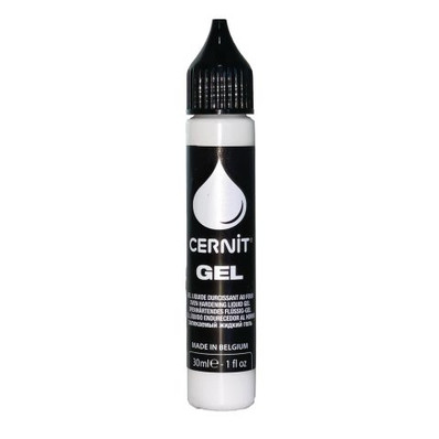 Cernit gel, 30ml, white, 1kpl