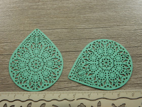 Pisarariipus, 48x39mm, vihreä, 1kpl