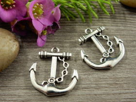 Ankkuririipus, 27x24mm, kromi, 1kpl