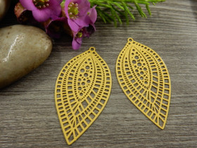 Kuvioriipus, 45x24mm, keltainen, 1kpl