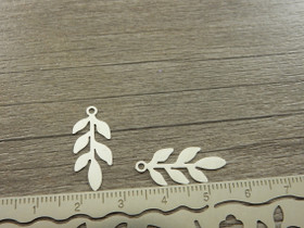 Lehtiriipus, 22x9mm, kromi, 1kpl