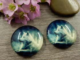 Kapussi susi, 25mm, moniväri, 1kpl