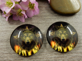 Kapussi susi, 25mm, moniväri, 1kpl