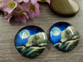 Kapussi susi, 25mm, moniväri, 1kpl