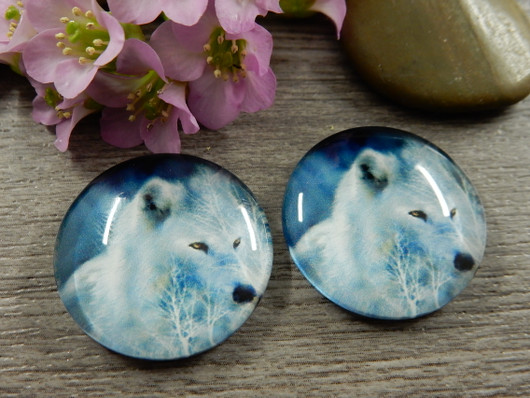 Kapussi susi, 25mm, moniväri, 1kpl