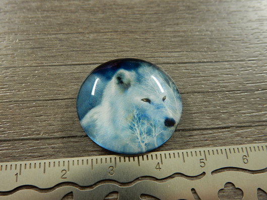 Kapussi susi, 25mm, moniväri, 1kpl