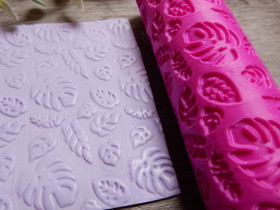 Kuviorulla lehdet, 10x3cm, 1kpl,  POSTIPAKETTI TOIMITUS