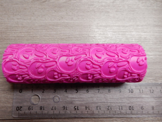 Kuviorulla scream, 10x3cm, 1kpl,  POSTIPAKETTI TOIMITUS