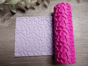 Kuviorulla sydän, 10x3cm, 1kpl,  POSTIPAKETTI TOIMITUS