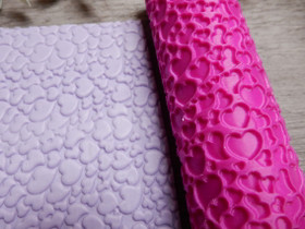 Kuviorulla sydän, 10x3cm, 1kpl,  POSTIPAKETTI TOIMITUS