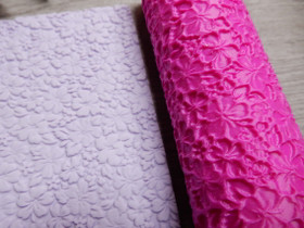 Kuviorulla kukat, 10x3cm, 1kpl,  POSTIPAKETTI TOIMITUS