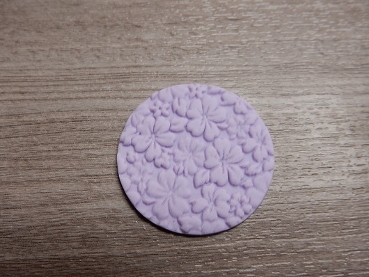 Kuviorulla kukat, 10x3cm, 1kpl,  POSTIPAKETTI TOIMITUS