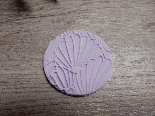 Kuviorulla kuvio, 8x2.4cm, 1kpl