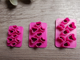 Minimuottisetti lehmäkuvio, 25mm/30mm/35mm, 1kpl