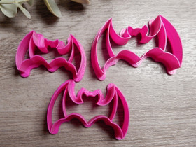 Muotti lepakko, 40mm/45mm/55mm, 1kpl