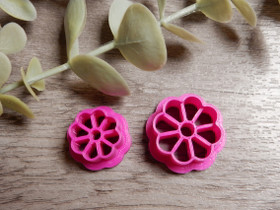 Muotti kukka, 16mm/21mm, 1kpl