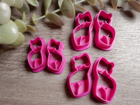 Muottisetti nainen, 30mm/35mm/40mm, 1setti