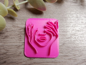 Leimasin muotti kasvot, 35mm, 1kpl