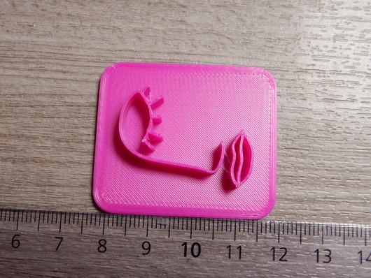 Leimasin muotti kasvot, 30mm, 1kpl