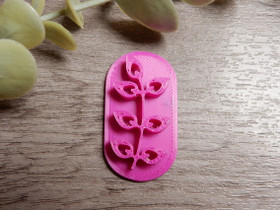 Leimasin muotti kasvi, 35mm, 1kpl