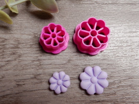 Muotti kukka, 16mm/21mm, 1kpl