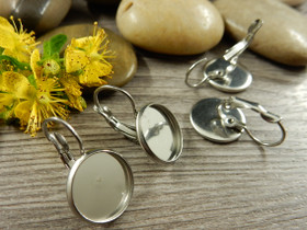 Korvakorukoukku 12mm kapussille, rst, 1pari