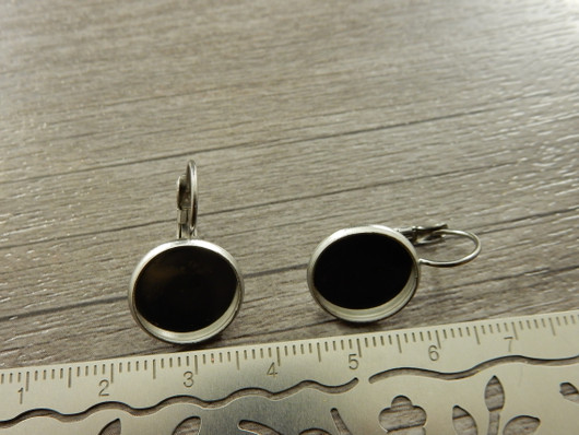 Korvakorukoukku 12mm kapussille, rst, 1pari