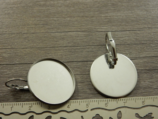 Korvakorukoukku 25mm kapussille, rst, 1pari