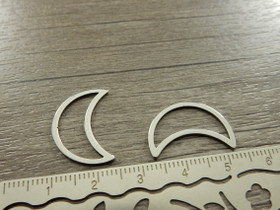 Linkki kuu, 21x15mm, umpi, rst, 1kpl