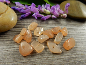 Kivisiruhelmi aurinkokivi, 3-14mm, oranssi, 20kpl