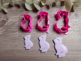 Muotti kettu, 25mm/30mm/35mm, 1kpl