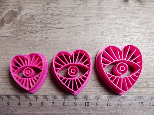 Muotti silmä, 30mm/35mm/40mm, 1kpl